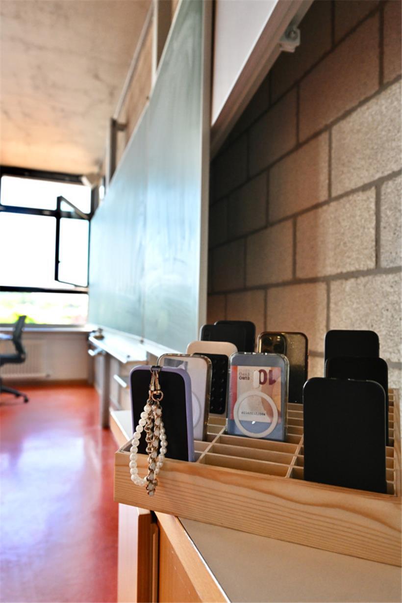 Smartphone-Parking im „Lycée Nic Biever“
