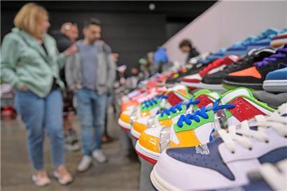 Sneakers standen am Wochenende in der Luxexpo im Mittelpunkt
