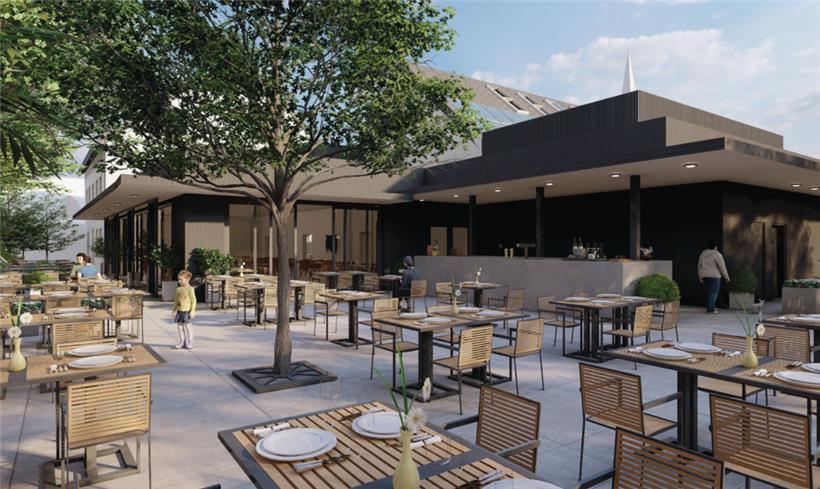 So gemütlich soll das Ganze später aussehen
