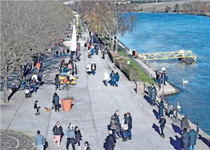 So harmonisch und gelassen wie auf der Promenade scheint es derzeit im Remicher Gemeinderat nicht zuzugehen 
