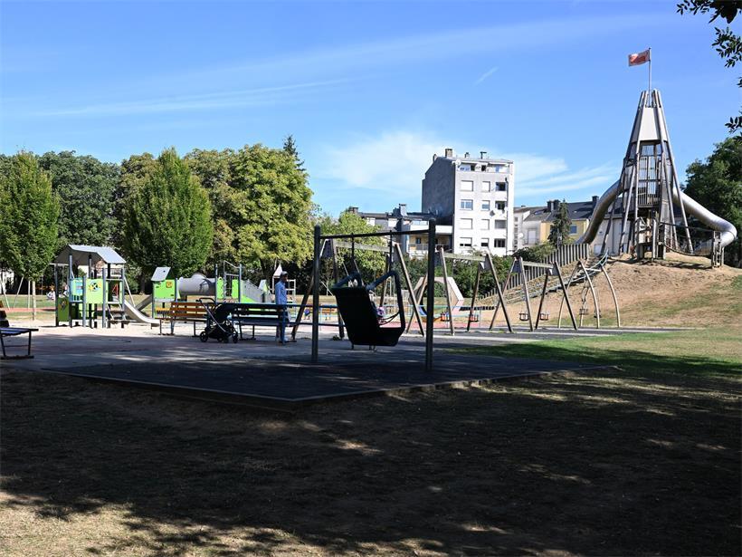 Neuer Spielplatz eröffnet: „Dass et esou bombastesch gëtt, hätte mir net geduecht“