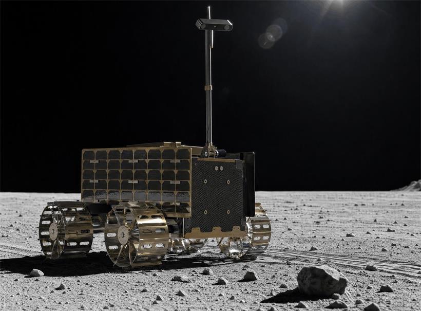 So könnte der neue Rover aussehen, der auf dem Mond nach Spuren von Wasser suchen soll