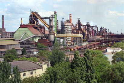 So sah das Werk vor den russischen Angriffen aus