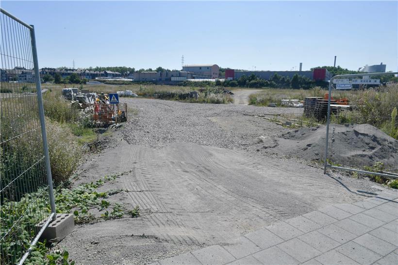 So sieht es momentan auf dem Grundstück aus, auf dem das „Südspidol“ gebaut werd...