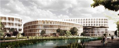 So soll das „Südspidol“ einmal aussehen, aber erst im nächsten Jahrzehnt
