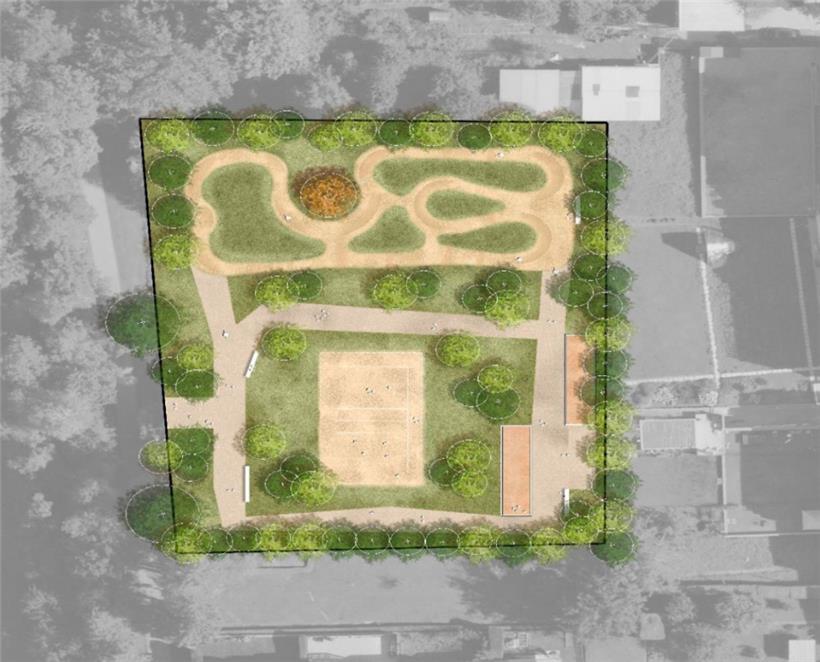 So soll das fertige Projekt mit den genannten Anlagen aussehen