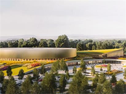 So soll das riesige Sportzentrum in Mondorf in Zukunft aussehen