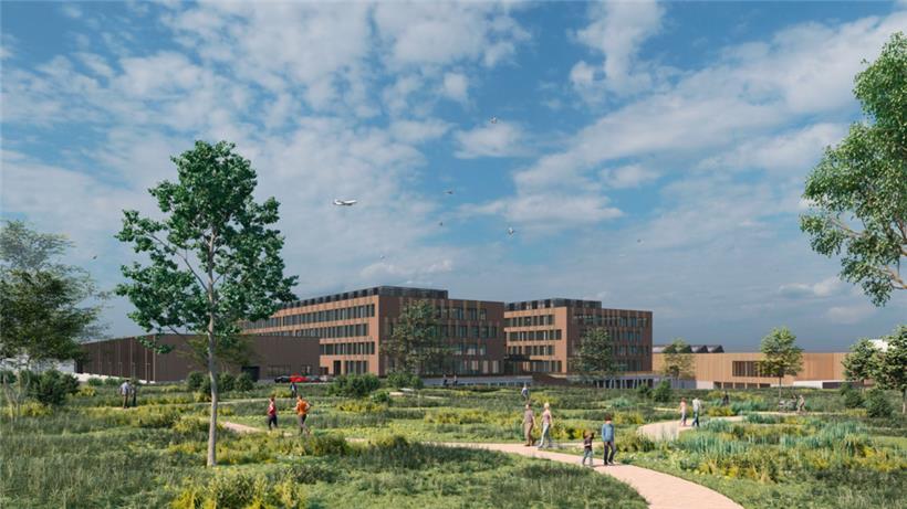 So soll das zukünftige Gebäude aussehen
