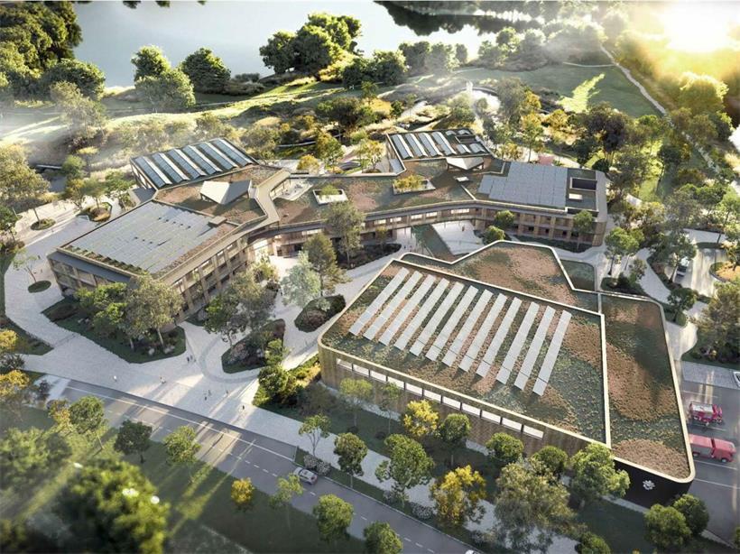 So soll der Campus Baggerweier aussehen