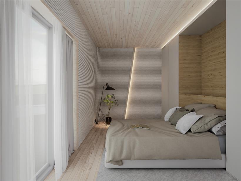 So soll der Schlafbereich zukünftig aussehen – die Möbel sollen zeitnah geliefert werden
