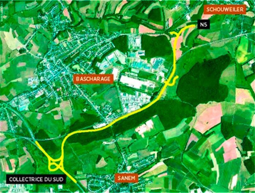 So soll der Streckenverlauf der Umgehungsstraße aussehen
