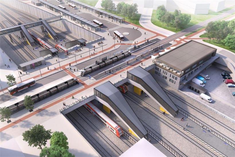 So soll die Verbindung zwischen Schienen und Straßen in Howald einmalaussehen.
