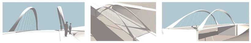 So soll die neue Bowstring-Brücke später aussehen
