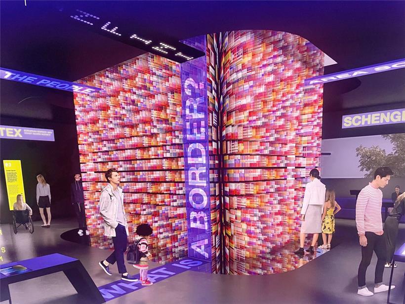 So soll es ab Juni 2025 im Europamuseum in Schengen aussehen. Der „Würfel“ soll ...