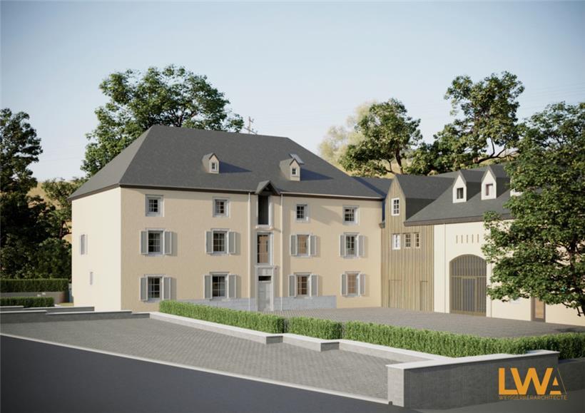 So soll sich die Fassade der Bestgen-Mühle in naher Zukunft präsentieren
