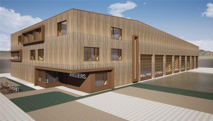 So sollen die neuen Ateliers in zweieinhalb Jahren aussehen
