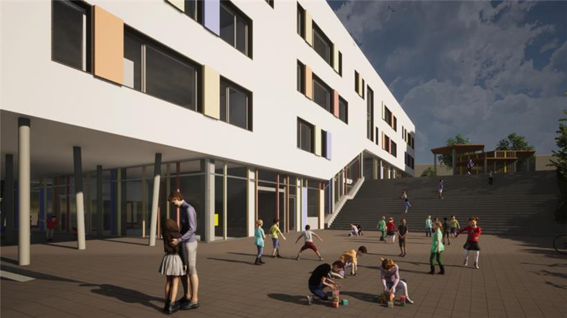 So wird der Erweiterungsbau aussehen
