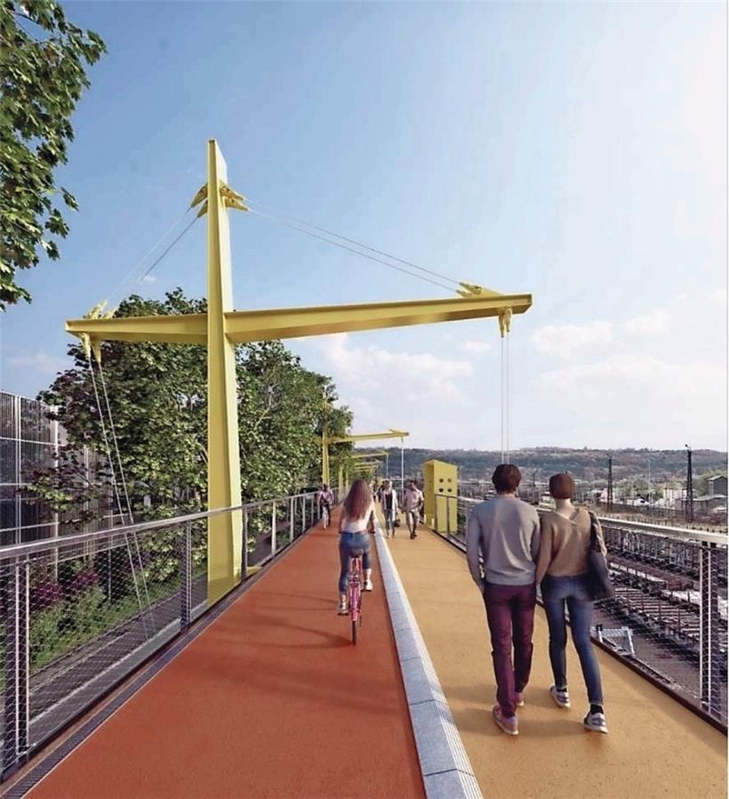 So wird die Brücke aussehen
