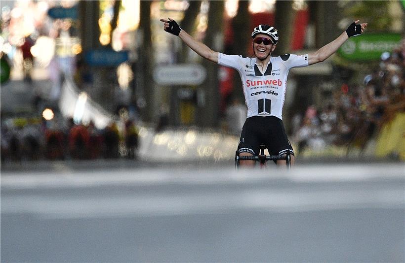 Sören Kragh Andersen vom Team Sunweb konnte die 14. Etappe für sich entscheiden
