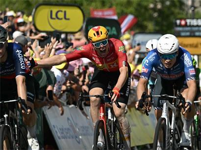 Sören Waerenskjold überraschte die reinen Sprinter am Mittwoch in Nevers