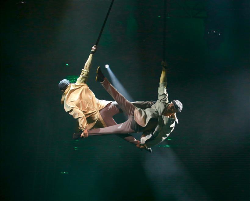 Solasta über der Manege
