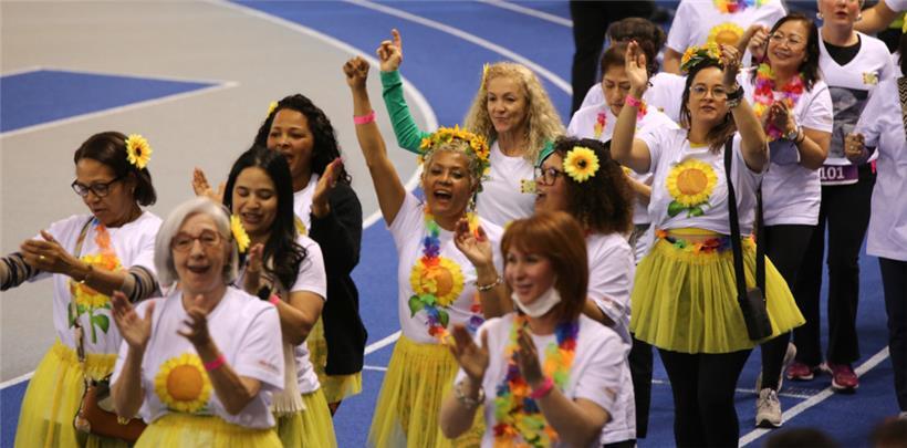 Solidarität und Lebensfreude: Die Stimmung bei den Mannschaften war ausgezeichne...