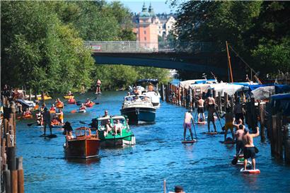 Sommer in Stockholm – ab Oktober sollen auch wieder mehr als 50 Personen zu Veranstaltungen dürfen
