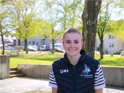 Sophia Zingerle bei der Ernennung zur Nationaltrainerin der FSCL am 15. April, offizielle Traineraufnahme