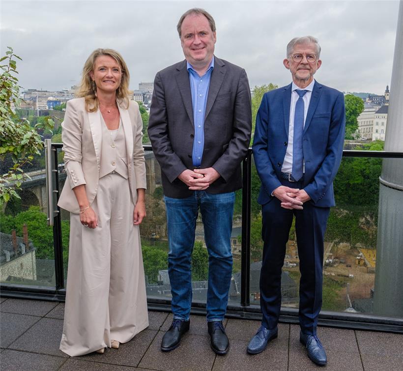 Sophie Lacour, Marc Hoffmann und Henri Werdel (von links nach rechts)
