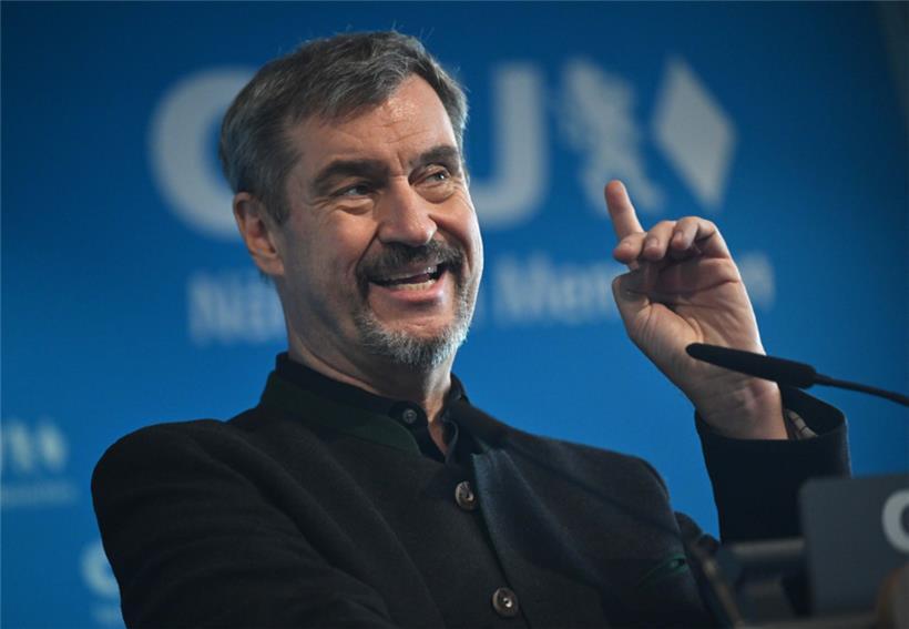 Sorgt sich um das Ansehen Deutschlands und der Union: der bayerische Ministerpräsident Markus Söder
