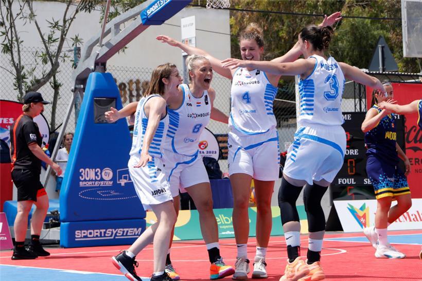 Sorgten im Frühling nicht nur bei den JPEE in Malta für einen historischen Moment: die luxemburgischen 3×3-Damen

