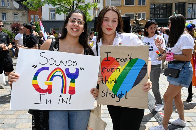 „Sounds gay, I’m in“ dachten sich am Samstag wohl viele der Teilnehmer des „Equality March“
