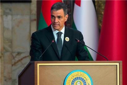 Spaniens Ministerpräsident Pedro Sánchez setzt sich, im Gegensatz zu den meisten anderen europäischen Regierungschefs, aktiv gegen das barbarische Vorgehen der israelischen Regierung im Gazastreifen ein 
