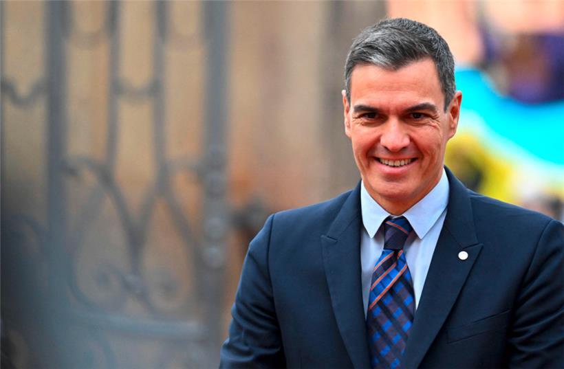 Spaniens Premierminister Pedro Sánchez hat gut lachen: Seiner Regierung ist es gelungen, den Strompreis für die Verbraucher um 15 Prozent zu senken
