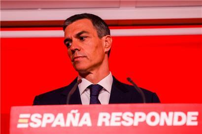 Spaniens Premierminister Pedro Sánchez ist hart angeschlagen
