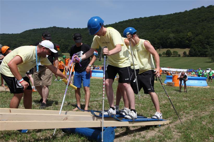 Spannende Schi-Rennen gab es 2010 bei den Internationalen Spielen in der Schweiz