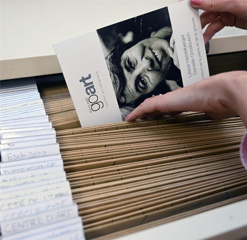 Spielen eine wichtige Rolle für das Team des „Lëtzebuerger Konschtlexikon“: Akten – und Künstlerinnen
