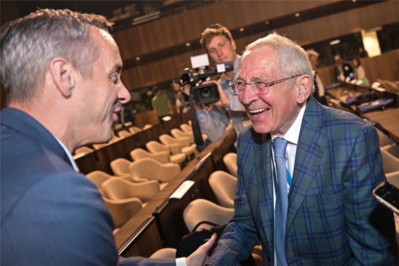 Sportspress.lu-Präsident Petz Lahure wurde vom internationalen Journalistenverba...