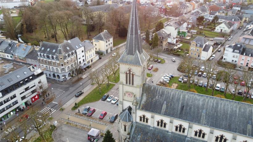 Stadtzentrum Bettemburg: Die Kirche bleibt im Dorf, ansonsten sollen der Fantasie bei der Umgestaltung keine Grenzen gesetzt werden
