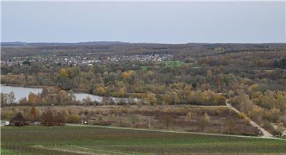 Standort des Campus Baggerweier in Remerschen heute, Baustart der Baggerarbeiten ab September geplant