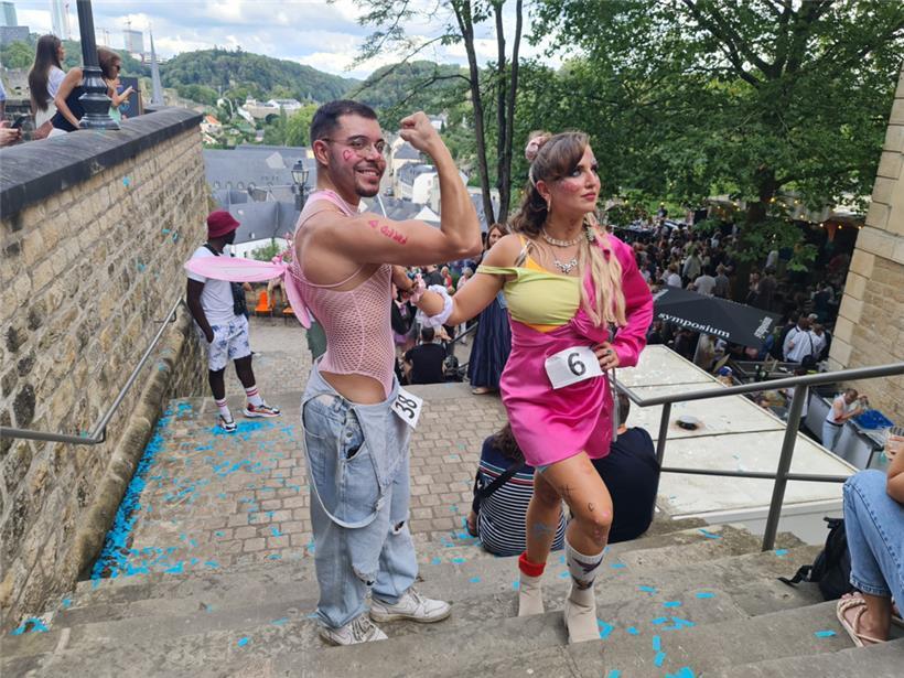 Starke Leistung: Diogo mit der Nummer 38 ging als Sieger hervor