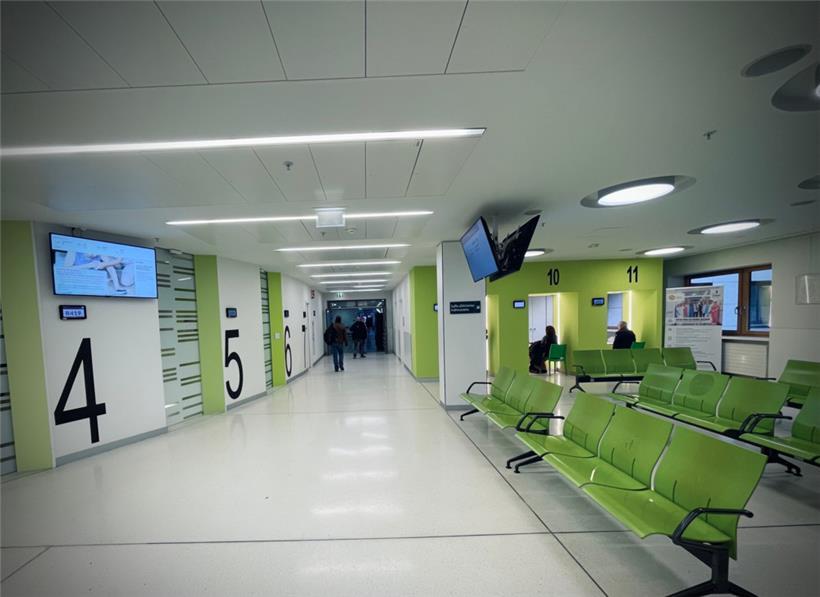 Statt sieben gibt es in Zukunft elf Empfangsschalter im CHEM
