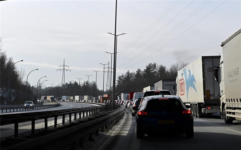 Staus auf den Luxemburger Autobahnen gehören zum Alltag der Grenzgänger
