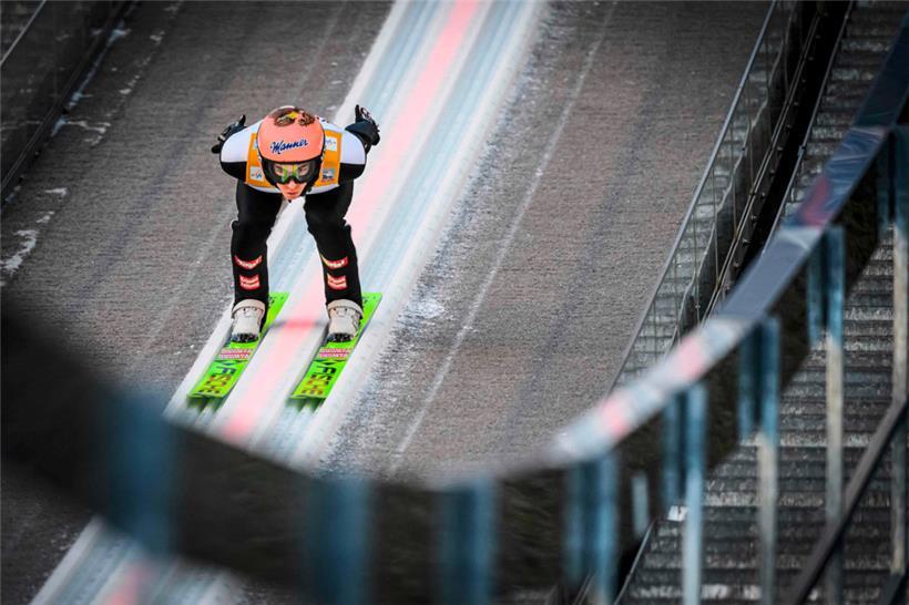 Stefan Kraft könnte den ersten österreichischen Tourneesieg seit neun Jahren holen

