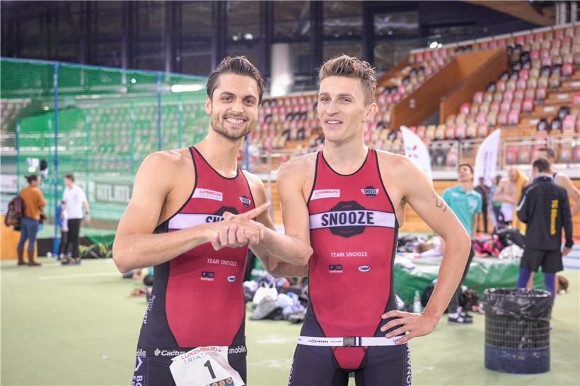 Stefan Zachäus (r.) hatte die Olympia-Qualifikation schon in der Tasche, Gregor Payet (l.) glaubt noch an seine Chance 
