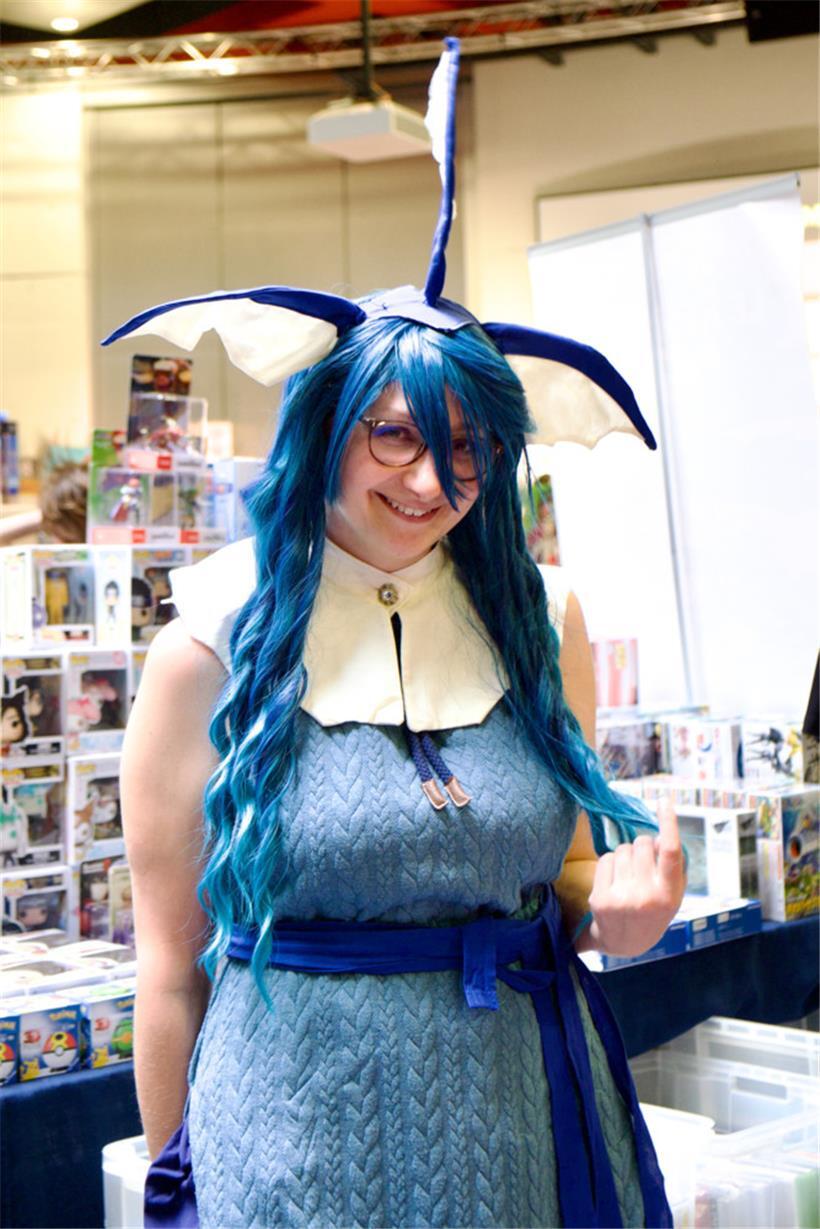 Steffi ist eigentlich recht zurückhaltend. Durch das Cosplay fühlt sie sich wohl...