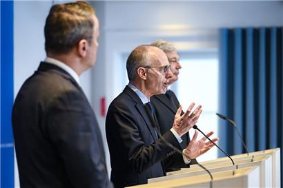 Steht bereits unter Kritik: Formateur Luc Frieden
