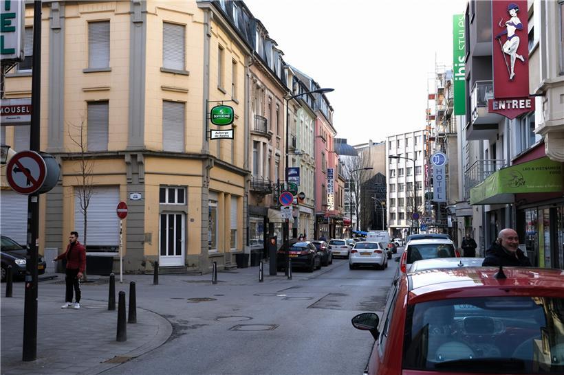 Steht sinnbildlich für die Problematik der Luxemburger Sicherheitspolitik: das Bahnhofsviertel in Luxemburg-Stadt

