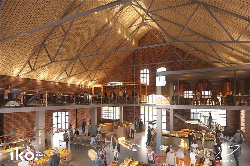 Stein, Glas und Stahl, dazwischen viel Grün: Das post-industrielle Antlitz der R...