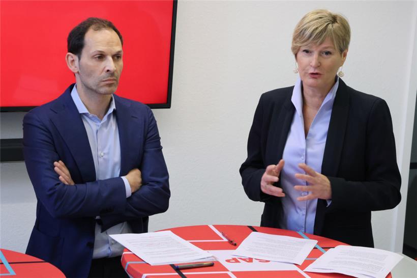 Stellen sich als Präsidenten bis März 2026 zur Verfügung: Dan Biancalana und Francine Closener
